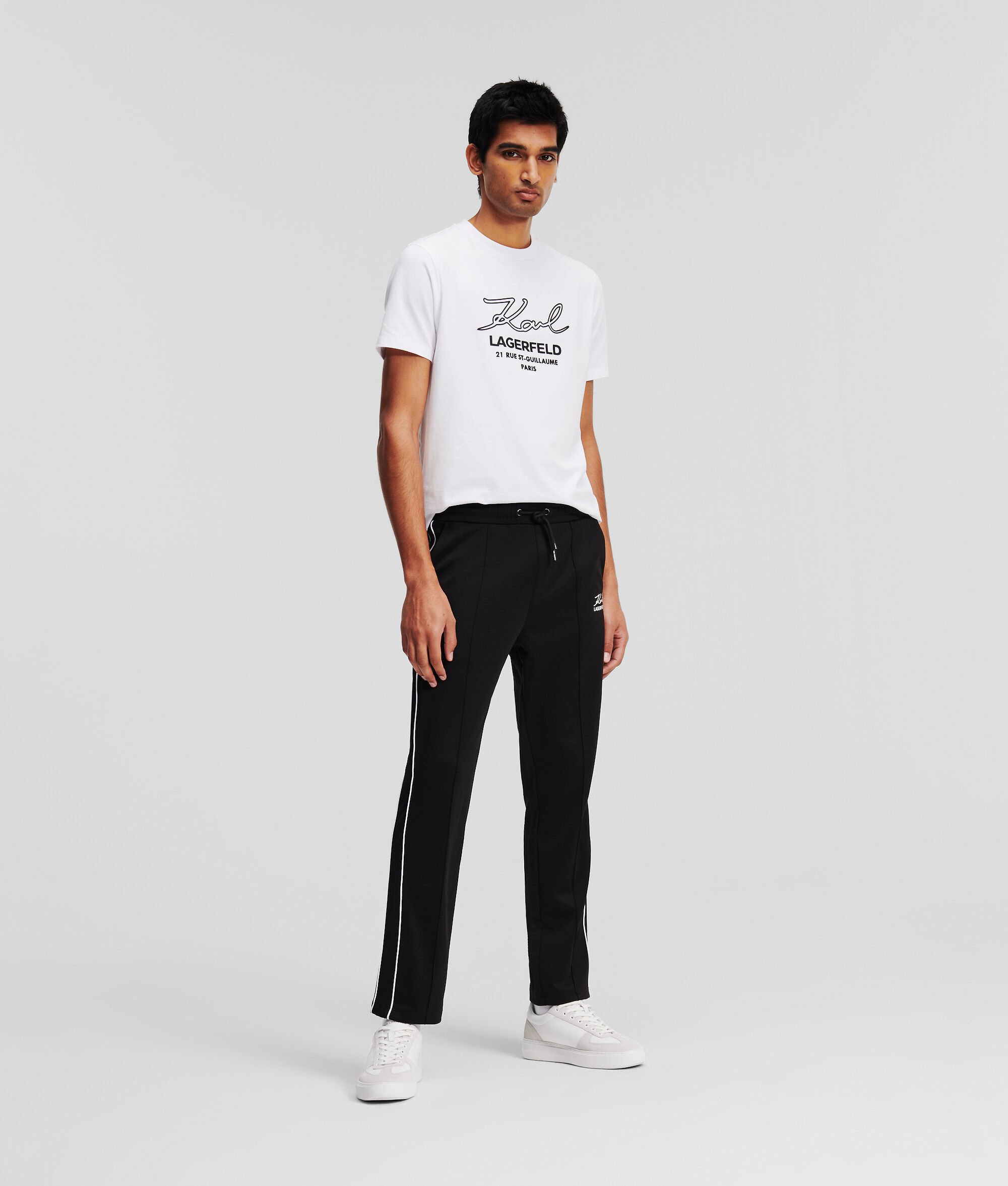 (image for) Sturdy Pleated Jogging Bottoms